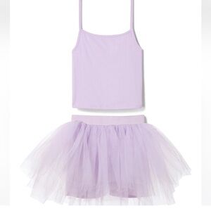 I Love Plum tank & tutu set